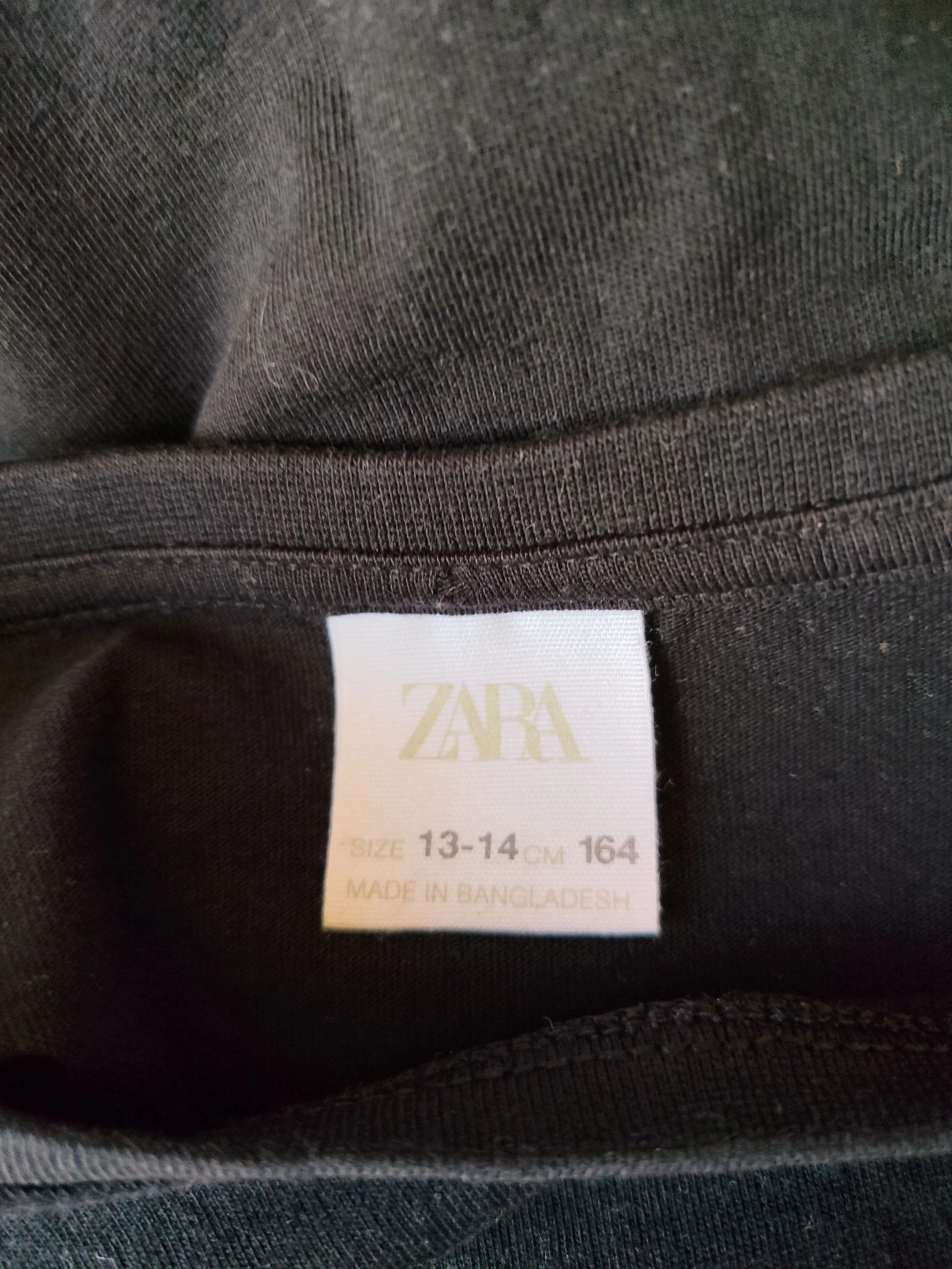 Camiseta Crop menina Zara Tamanho 13-14 anos – photo 9